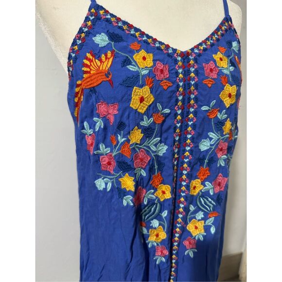 Sundance Life if Light Floral bird Embroidered dress - Picture 14 of 14